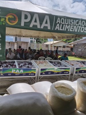 Governo do Amazonas adquire alimentos de agricultores familiares de Eirunepé